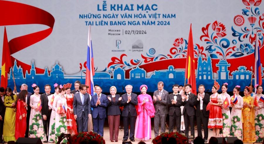 Khai mạc Những ngày Văn hóa Việt Nam tại Liên bang Nga năm 2024